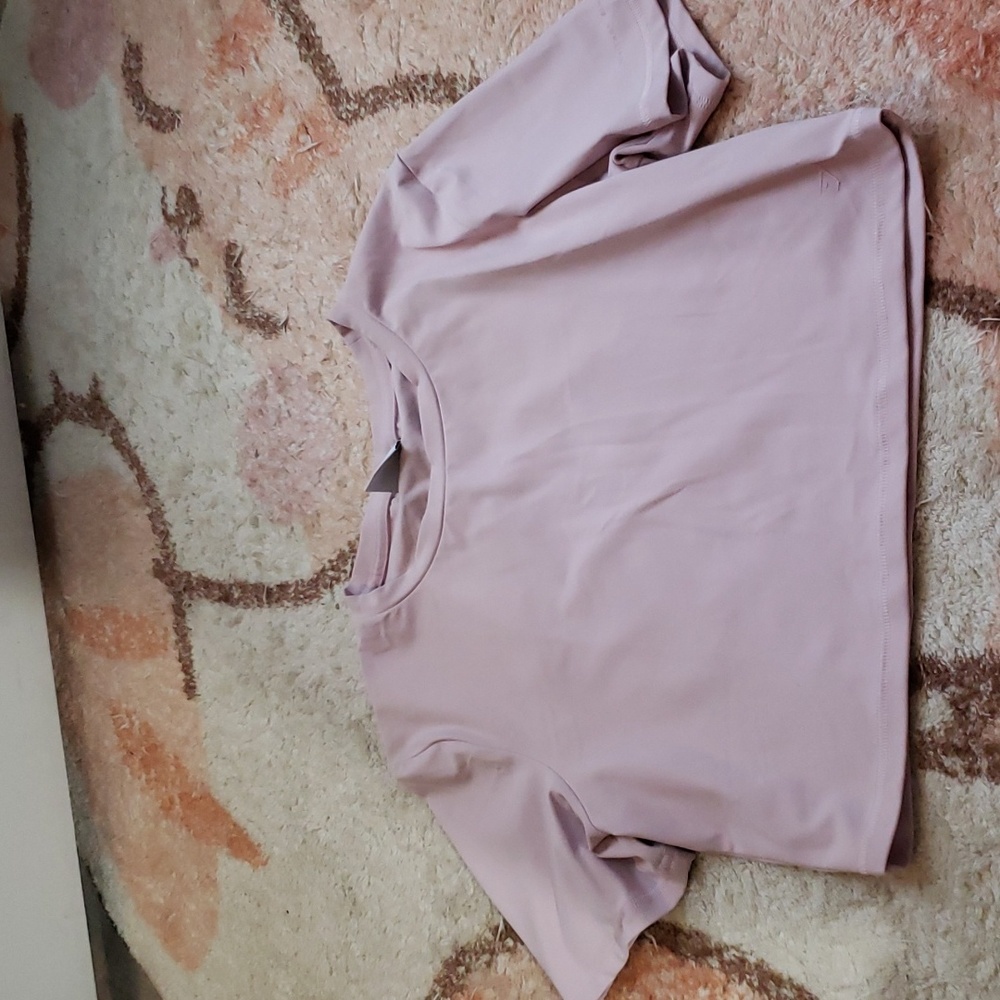 Whitney simmons cropped top Light pink